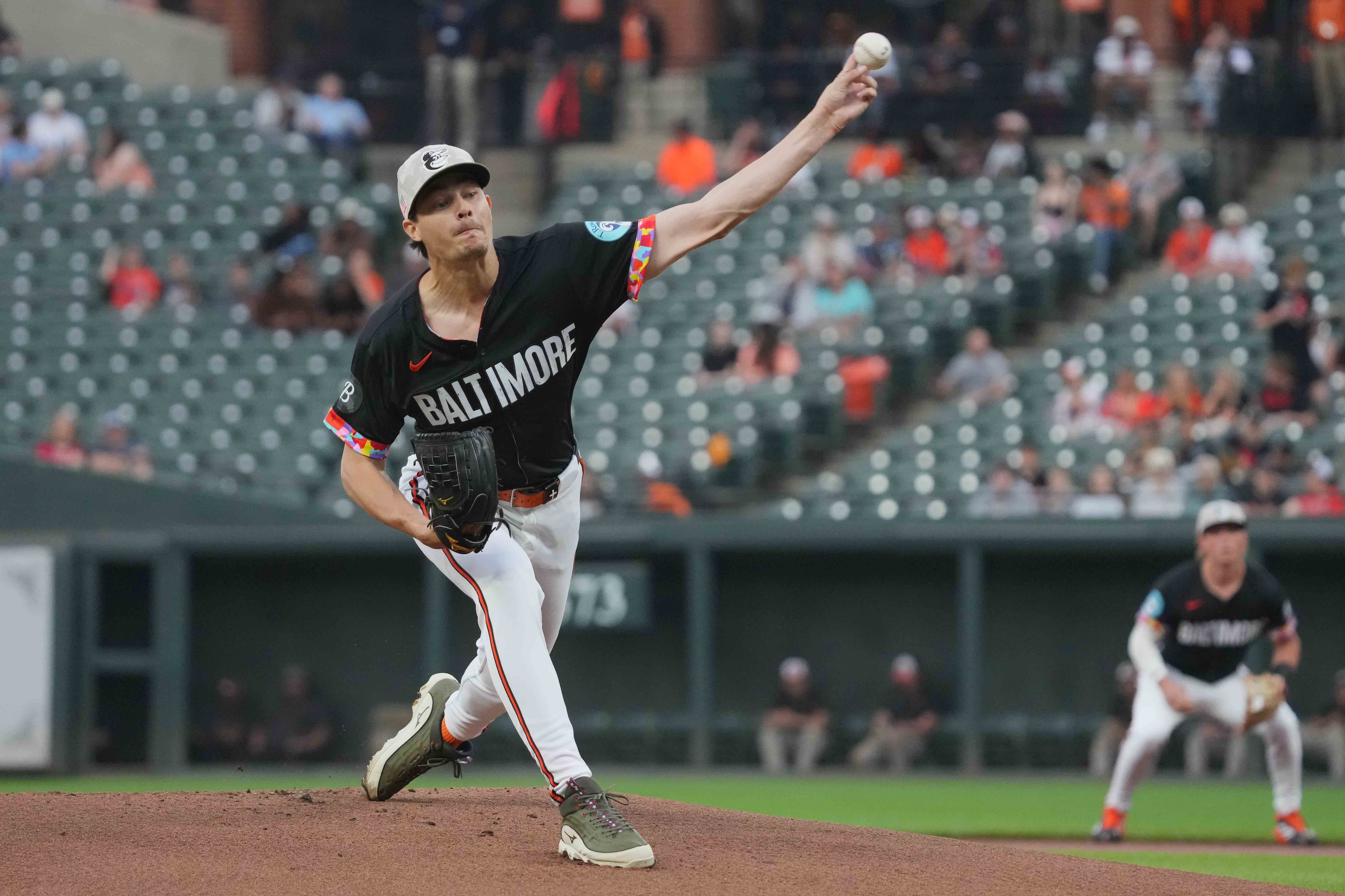 Cade Povich might rack up over 6 K’s tonight - Source: Imagn